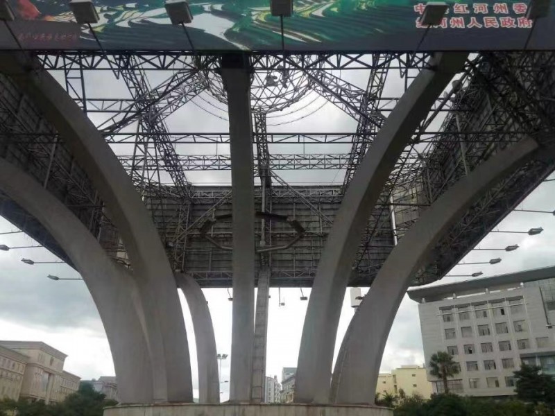 大型钢结构广告牌